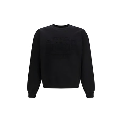 Gucci Black Cotton Sweatshirt