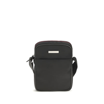 Gucci Black Fabric Shoulder Bag