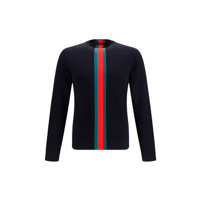 Gucci Blue Cotton Sweater
