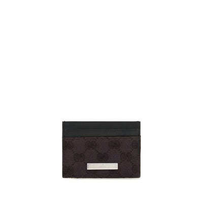 Gucci Brown Fabric Wallet