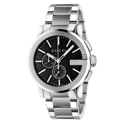 Gucci Gray Stainless Steel Dress Watch
