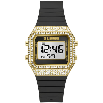 Guess Black Synthetic Digital Watch