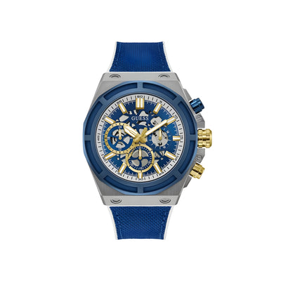 Guess Blue Synthetic Dress Watch