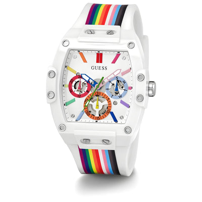 Guess Multicolor Synthetic Dress Watch
