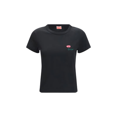 Kenzo Black Cotton T-Shirt