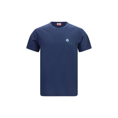 Kenzo Blue Cotton T-Shirt