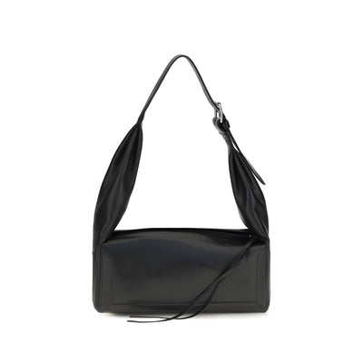 Maison Margiela Black Leather Shoulder Bag