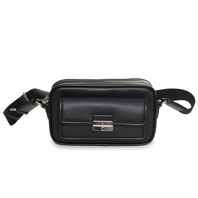 Michael Kors Black Leather Belt Bag