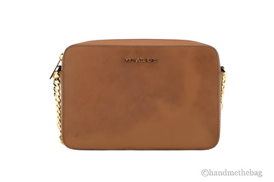 Michael Kors Zipper Closure Saffiano Leather Crossbody Bag