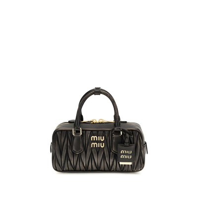 Miu Miu Brown Lambskin Handbag