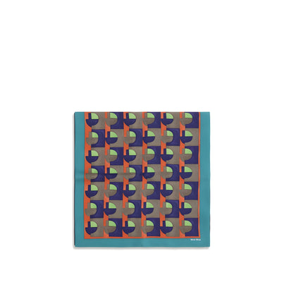 Miu Miu Multicolor Silk Scarf