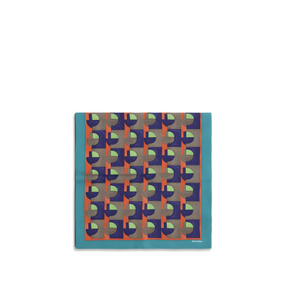 Miu Miu Multicolor Silk Scarf