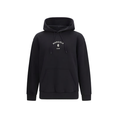 MM6 Black Cotton Sweatshirt