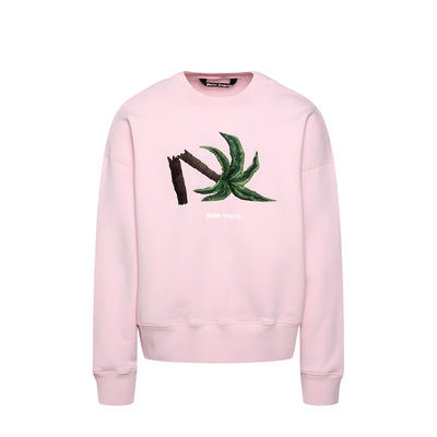 Palm Angels Sweat-shirt en coton multicolore