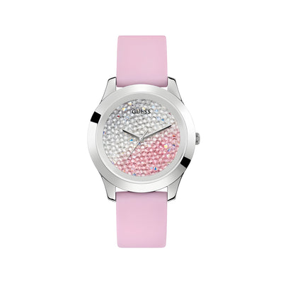 Montre Guess en caoutchouc multicolore
