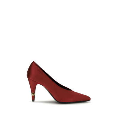 Escarpins à talons hauts en viscose multicolore Versace