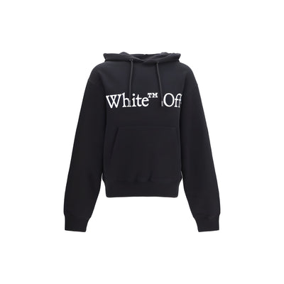 Off-White Black Cotton Sweatshirt