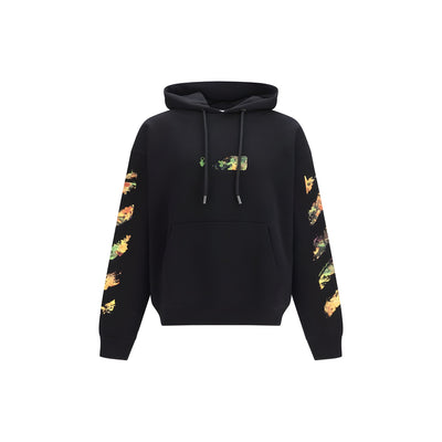 Off-White Black Cotton Sweatshirt