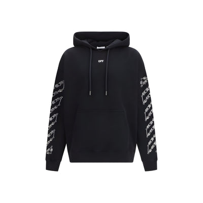 Off-White Black Cotton Sweatshirt
