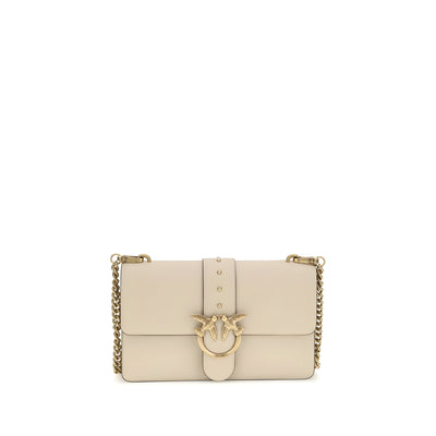 PINKO Beige Simply Love One Shoulder Bag