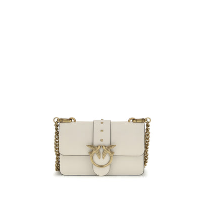 PINKO Beige Love One Small Shoulder Bag