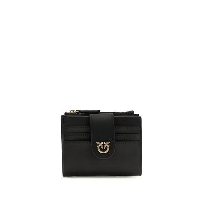 PINKO Black Logo Wallet