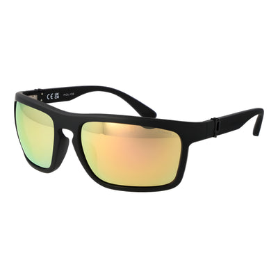 Lunettes de soleil Police en plastique noir