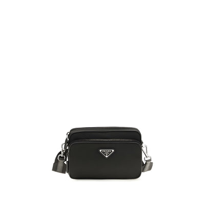 Prada Black Recycled Polyamide Shoulder Bag