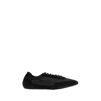 Prada Black Rubber Athletic Sneakers