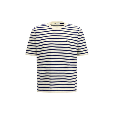 Prada Blue Cotton Sweatshirt