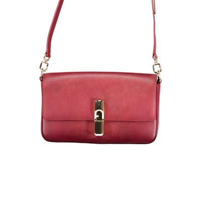 Furla Red Leather Handbag