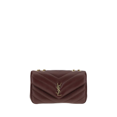 Saint Laurent Bordeaux Shoulder Bag