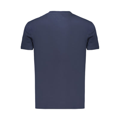 Tommy Hilfiger Blue Cotton Men's T-Shirt