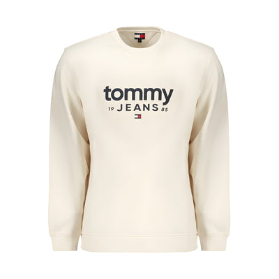 Tommy Hilfiger White Cotton Men's Sweatshirt