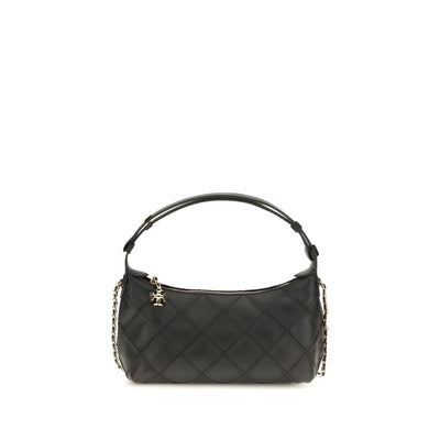 Tory Burch Black Calf Leather Handbag