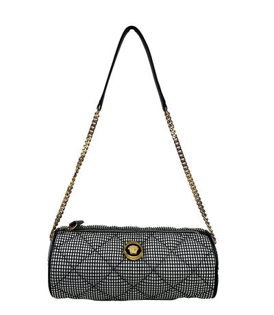 Versace Multicolor Quilted Crossbody Bag