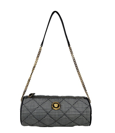 Versace Multicolor Quilted Crossbody Bag