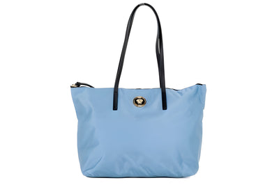 Versace Portuna Medusa Blue Tote Bag