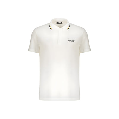 Versace White Cotton T-Shirt