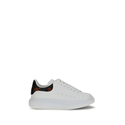 Baskets basses Alexander McQueen en cuir de veau blanc Bos Taurus