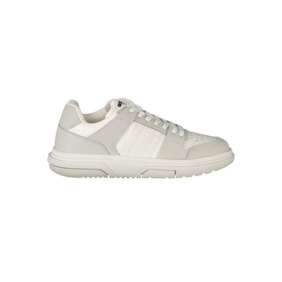 Tommy Hilfiger White Leather Sneakers
