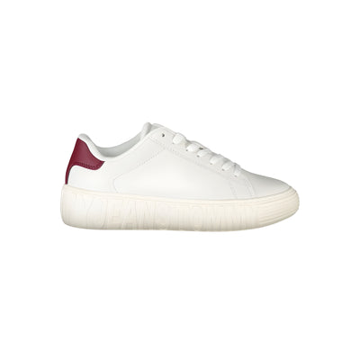 Tommy Hilfiger White Leather Sneakers