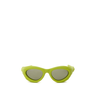 Lunettes de soleil Bottega Veneta en acétate jaune