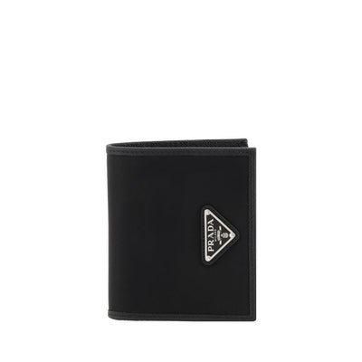 Prada Black Recycled Polyamide Wallet