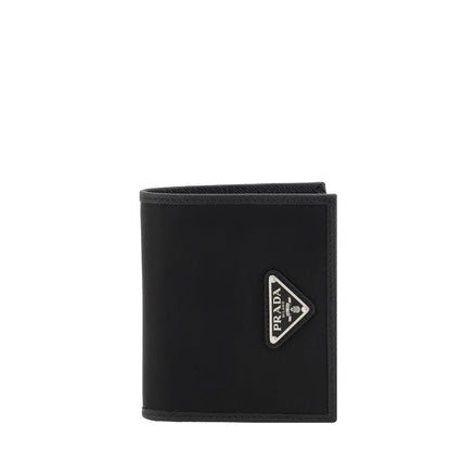 Prada Black Recycled Polyamide Wallet