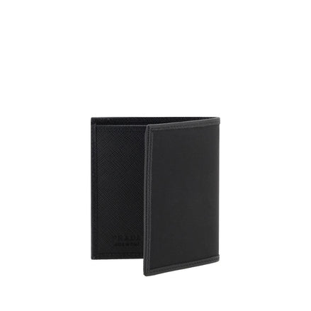 Prada Black Recycled Polyamide Wallet