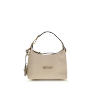 Versace Beige Calf Leather Handbag