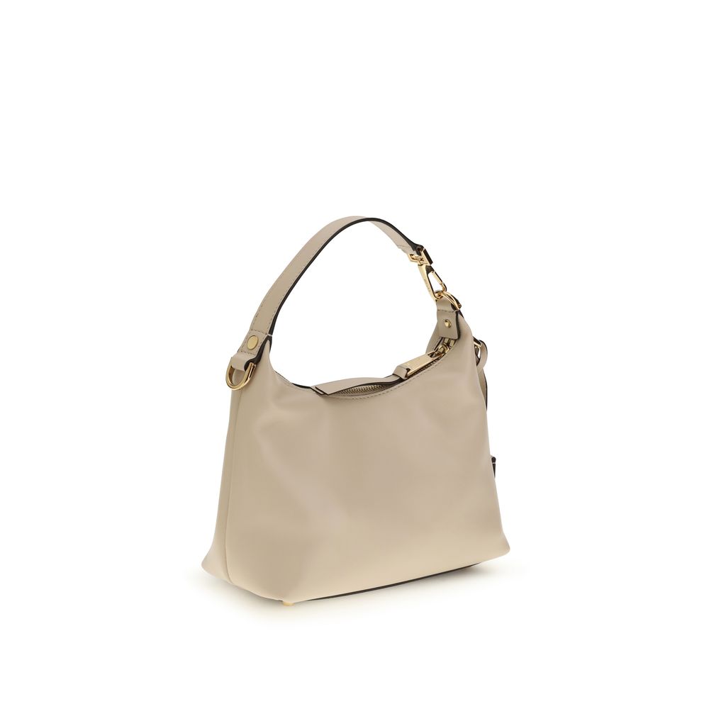 Versace Beige Calf Leather Handbag