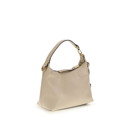 Versace Beige Calf Leather Handbag