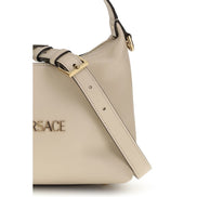 Versace Beige Calf Leather Handbag